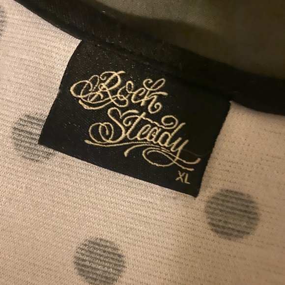 Polka Dot peplum Top - Picture 2 of 2